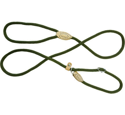 Hem & Boo 60" Slip Rope Lead Green - 8mm