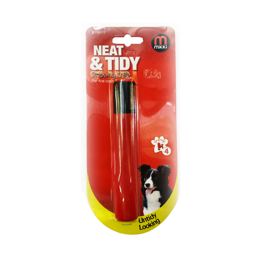 Mikki Neat & Tidy Stripping Knife for Fine Coats