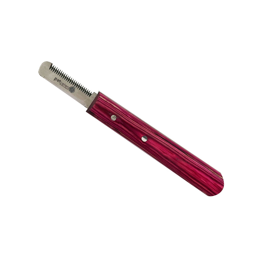 petcetera etc Stripping Knife - Wooden Handle - Right Hand