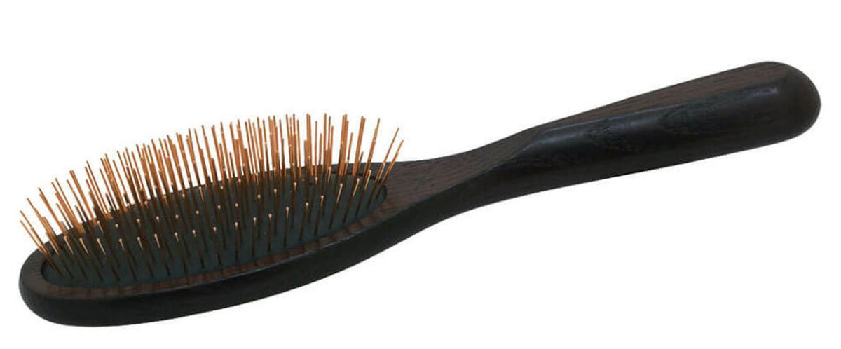 Chris Christensen Oval Pocket Brass Pin Brush