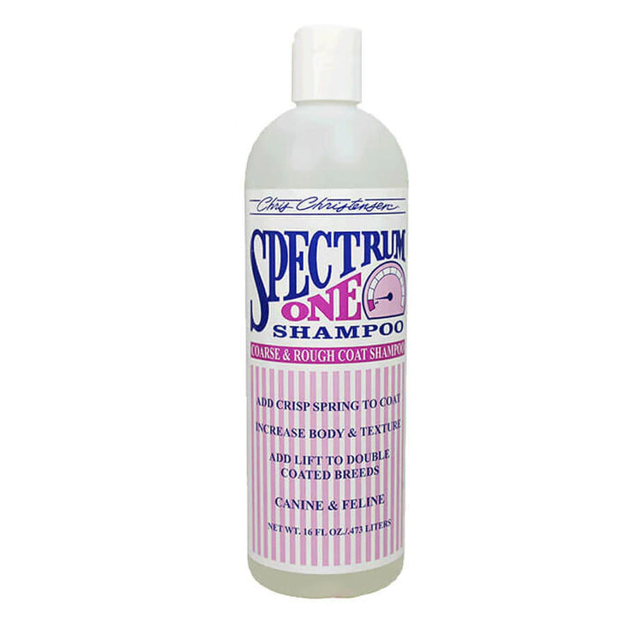 94611 Chris Christensen Spectrum One Coarse and Rough Coat Shampoo 473ml (16oz)