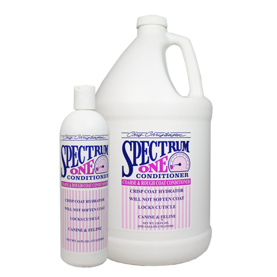 94623 Chris Christensen Spectrum One Conditioner Coarse & Rough Coats 16oz/473ml
