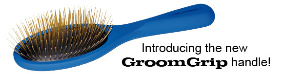 Chris Christensen Wood Pin GroomGrip Brush