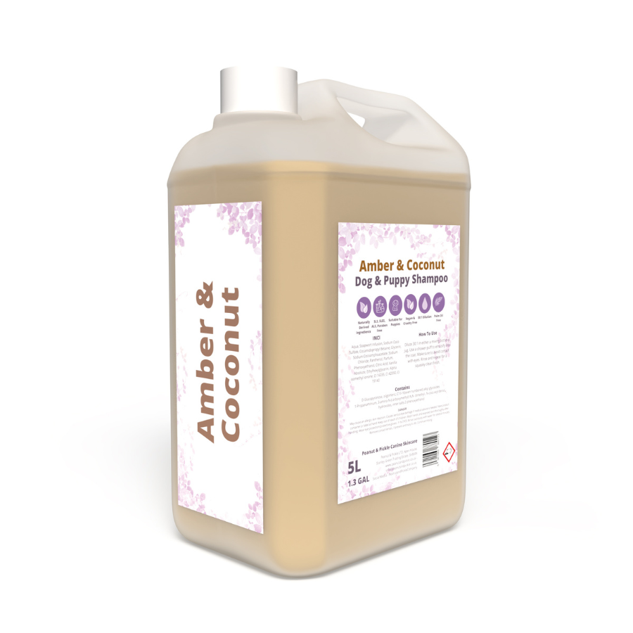 Peanut & Pickle - Amber & Coconut Dog & Puppy Conditioning Shampoo