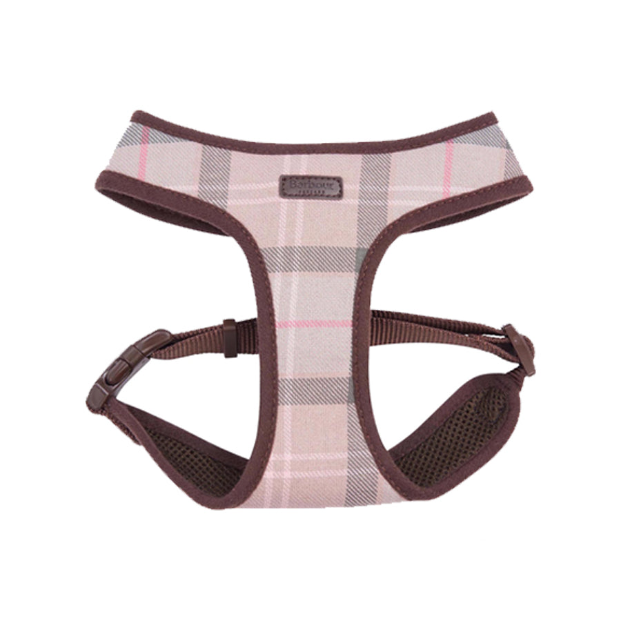 Barbour Tartan Hatness - Taupe & Pink
