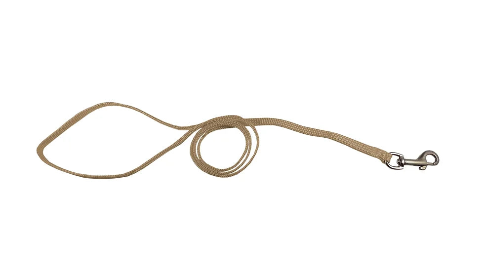 Resco Nylon Braided Snap Lead 91cm (36") TAN