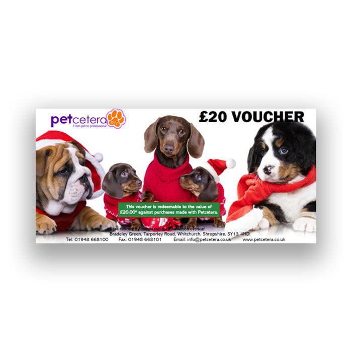 Petcetera Christmas Gift Vouchers