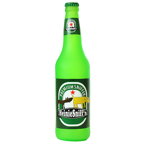 Silly Squeaker Beer Bottle Heinie Sniffer