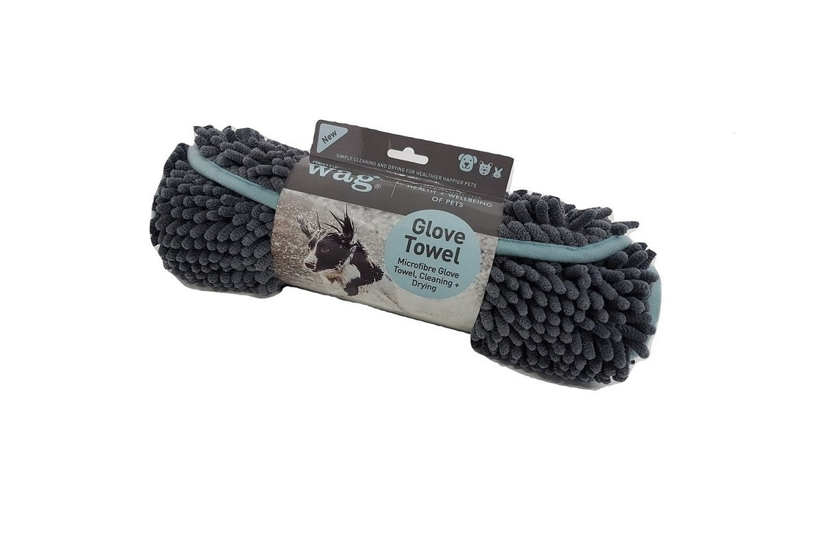 Henry Wag Microfibre Noodle Glove Towel