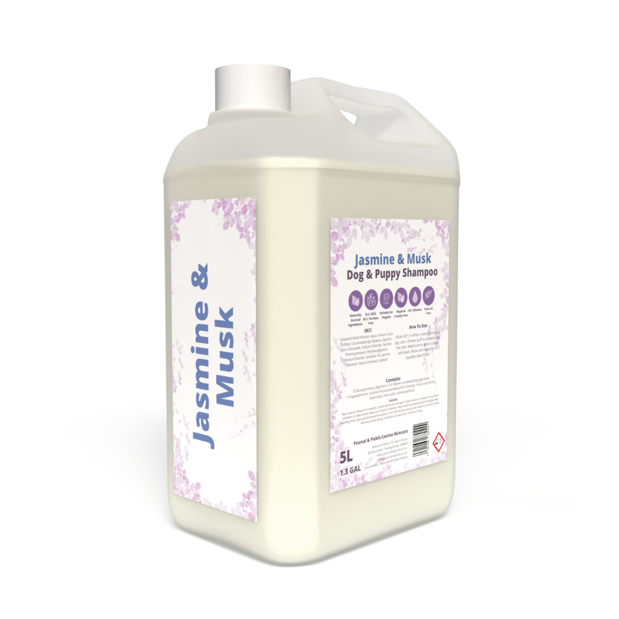 Peanut & Pickle - Jasmine & Musk Dog & Puppy Deodorising Shampoo