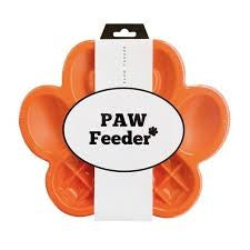 The PAW Feeder - Slow Feeder - Orange