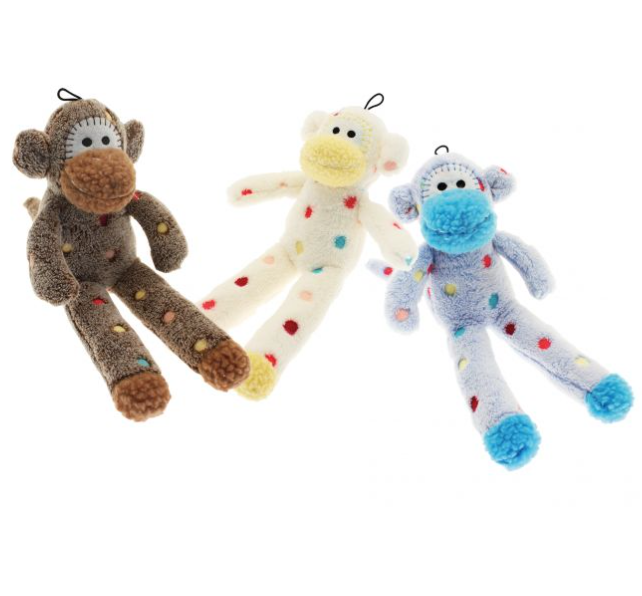 Happy Pet Sock Monkey