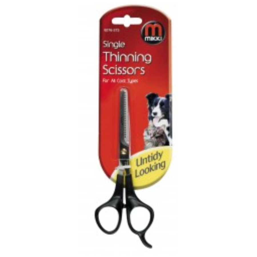 Mikki Single Thinning Scissors for all coat types