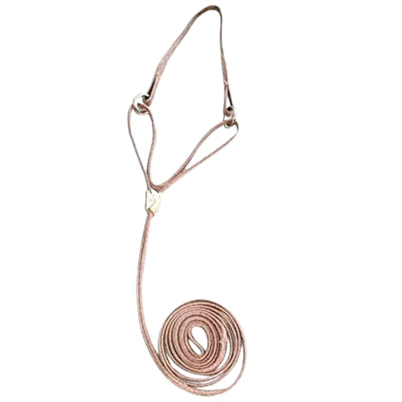 Resco Cordo Hyde Martingale Lead & Choke 3/16"x 12" WHEAT