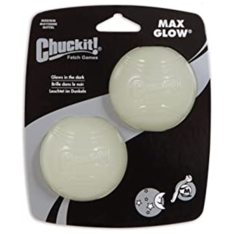 ChuckIt Max Glow - 2 Pack