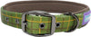 Hem and Boo Country Check Padded Collar Green