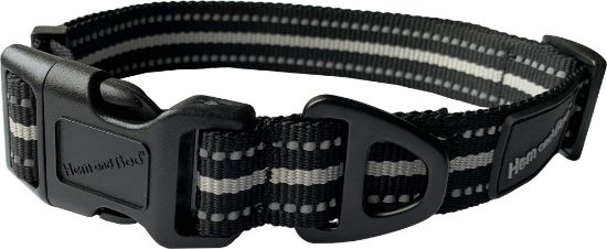Hem and Boo Adjustable Sports Collar Black