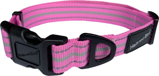 Hem and Boo Adjustable Sports Collar Pink