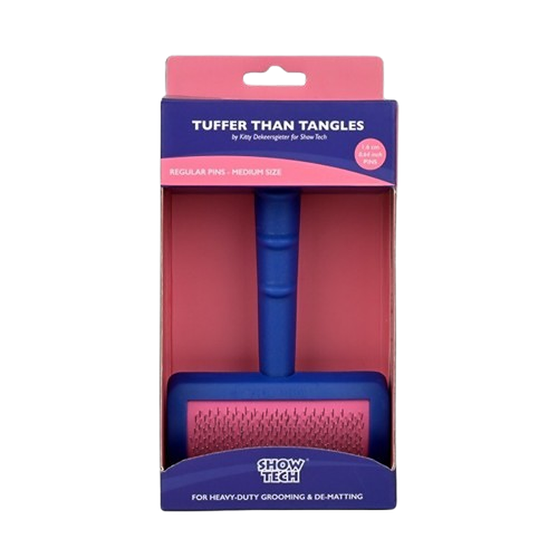 Show Tech Tuffer Than Tangles Regular Medium Slicker Brush