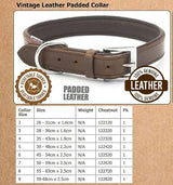 Ancol Vintage Leather Collar