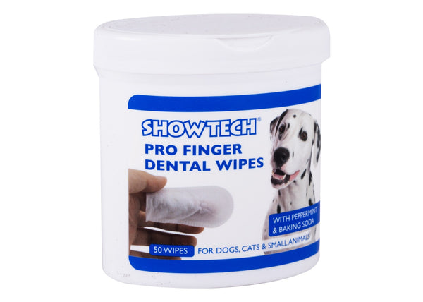 Show Tech Pro Finger Dental Wipes 50 pct