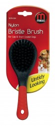 Mikki Nylon Bristle Brush for cats & short coated dogs - S