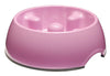 Go Slow! Anti-Gulping Dog Dish  Small Pink