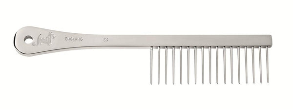 Spratts 69 Metal Handle very wide comb 16.5cm