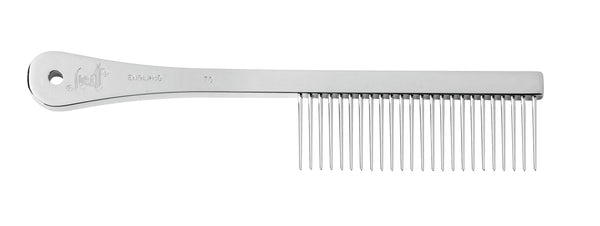 Spratts 70  Metal handle wide comb 16.5cm