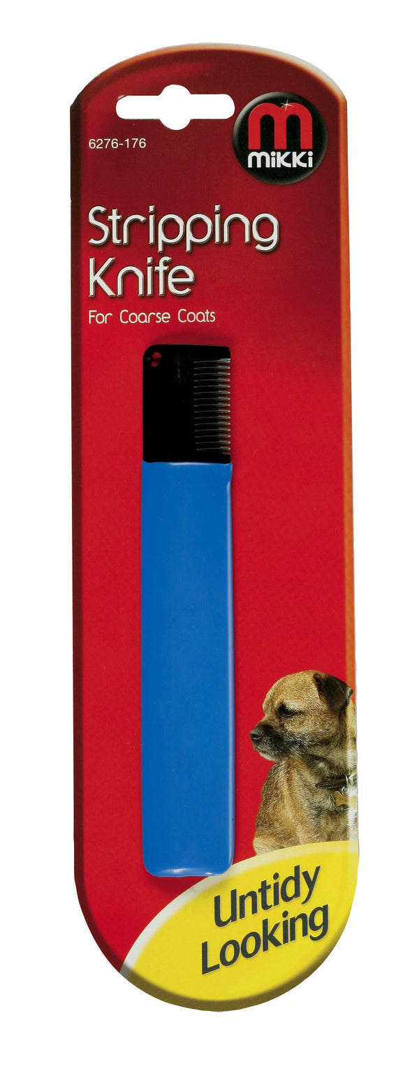Mikki Stripping Knife Coarse (Blue)
