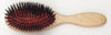 Braun & Wettberg Oval Medium Bristle Pneumatic Brush, Light Wood