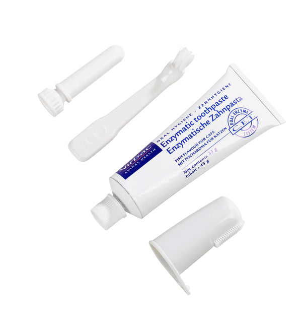 Virbac Cat Dental Care Kit (Fish flavour)
