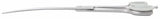ROSELINE  Satin Stainless Curved, Adj Screw, 7.5" SCISSORS