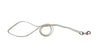 Resco Nylon Braided Snap Lead 122cm (48") WHITE