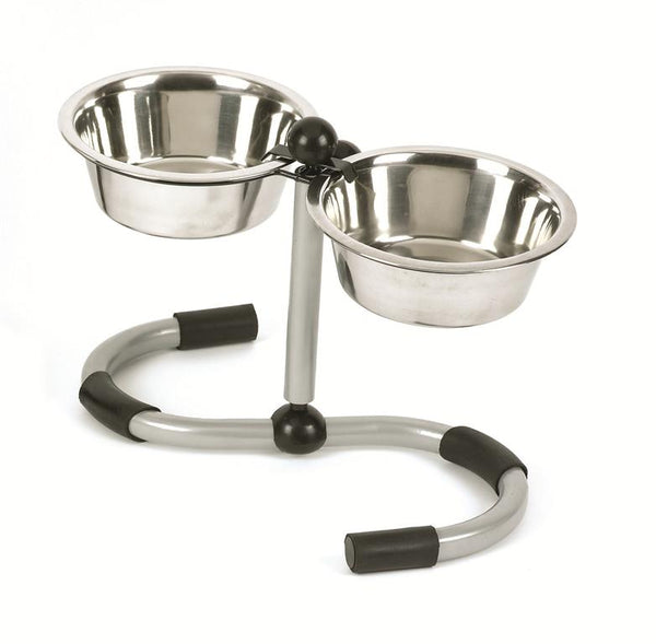 Adjustable Height Twin Feeder  MEDIUM
