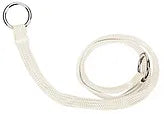 Resco Nylon Braided Choke Collar 61cm (24") WHITE