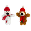KONG Holiday Softies Bear Assorted
