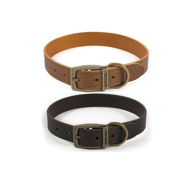 Ancol Latigo Leather Collar