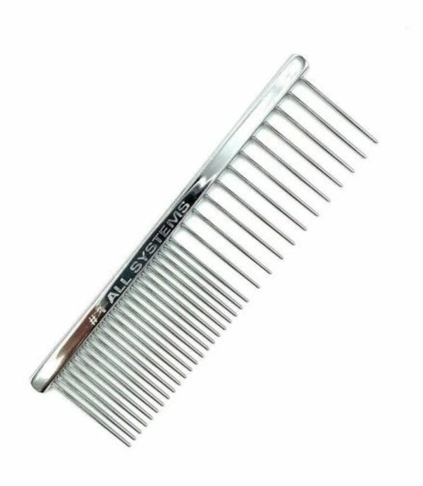 #1 All Systems 4.5" Fine/Medium Metal Comb.