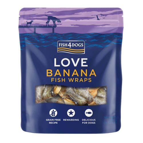 Fish 4 Dogs Banana Fish Wraps