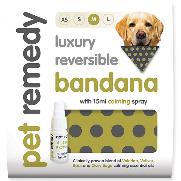 Pet Remedy Calming Bandana Kit  Medium