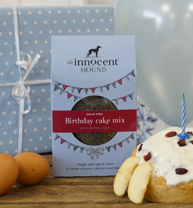 The Innocent Hound Birthday Cake Mix
