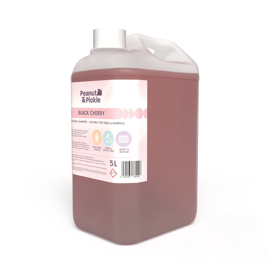 Peanut & Pickle Black Cherry Probubble Dog & Puppy Shampoo
