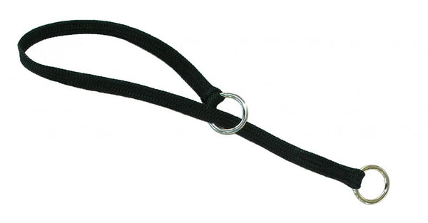 Resco Nylon Braided Choke Collar 56cm (22") BLACK