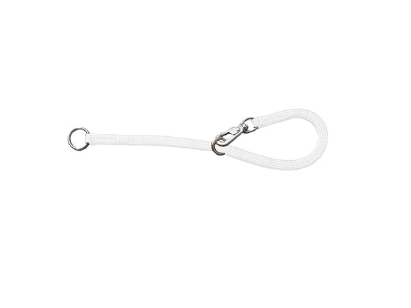 Resco Nylon Braided Choke With Snap 40.5cm (16") WHITE