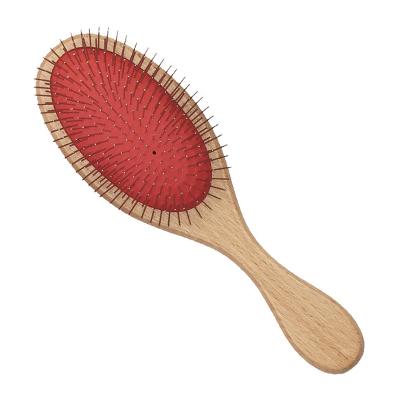 Braun & Wettberg Oval Pin Brush - Light Wood