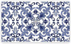 Tarhong Canyon Clay Pet Placemat Indigo