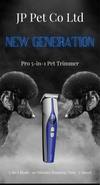 JP Pet Co New Generation 5 in 1 Pet Trimmer