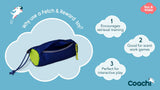 Coachi Fetch and Reward Navy and Lime