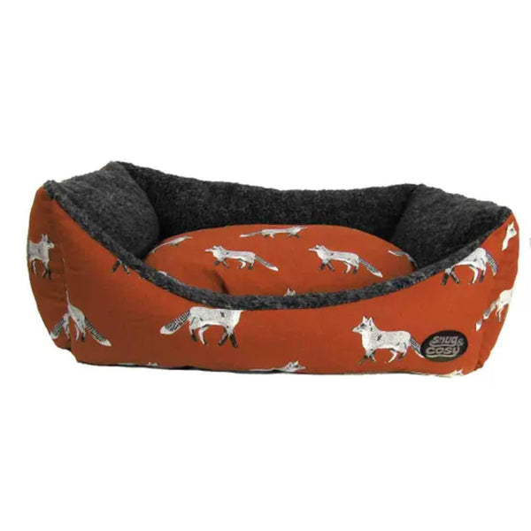 Snug & Cosy Fox Rectangle Bed